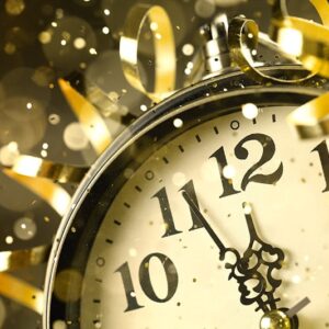 New Year Clock | New years Eve Confetti Cannons